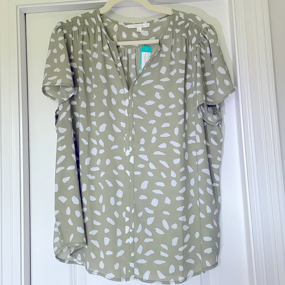Olive Blouse